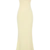 Luella Crepe Corset Maxi Dress – Lemon Luella Crepe Corset Maxi Dress – Lemon