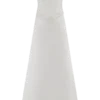 Luna Satin Off Shoulder Gown – White Luna Satin Off Shoulder Gown – White