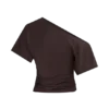Luu Off Shoulder Slinky Top – Dark Chocolate Luu Off Shoulder Slinky Top – Dark Chocolate