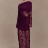 Luxie Lace Knit Maxi Dress – Plum Luxie Lace Knit Maxi Dress – Plum