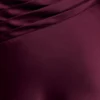 Lyla Asymmetrical Satin Maxi Dress – Plum