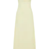 Mabel Off Shoulder Chiffon Maxi Dress – Lemon