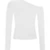 Maelle Off Shoulder Long Sleeve Top – Ivory Maelle Off Shoulder Long Sleeve Top – Ivory
