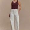 Maeva Scoop Tank Top – Chocolate