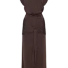 Maiara Shortsleeve Slinky Tie Maxi Dress – Chocolate Maiara Shortsleeve Slinky Tie Maxi Dress – Chocolate