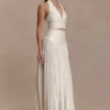 Makena Gathered Midi Skirt – Opal White Makena Gathered Midi Skirt – Opal White