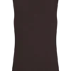 Malani Knit Top With Hardware – Chocolate Malani Knit Top With Hardware – Chocolate