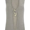 Malani Knit Top With Hardware – Sage