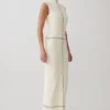 Malone Bandage Knit Midi Dress – Ivory Malone Bandage Knit Midi Dress – Ivory
