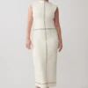 Malone Bandage Knit Midi Dress – Ivory Malone Bandage Knit Midi Dress – Ivory