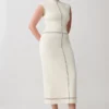 Malone Bandage Knit Midi Dress – Ivory Malone Bandage Knit Midi Dress – Ivory