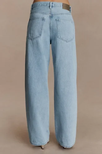 Mannon Mid Rise Denim Jeans – 80’S Blue Mannon Mid Rise Denim Jeans – 80’S Blue
