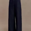 Maral High Waisted Dart Jeans – Washed Indigo Blue Maral High Waisted Dart Jeans – Washed Indigo Blue