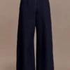 Maral High Waisted Dart Jeans – Washed Indigo Blue Maral High Waisted Dart Jeans – Washed Indigo Blue