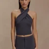 Marion Cross Over Top – Charcoal Shadow
