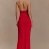 Mariposa Slinky Halter Top – Red Mariposa Slinky Halter Top – Red