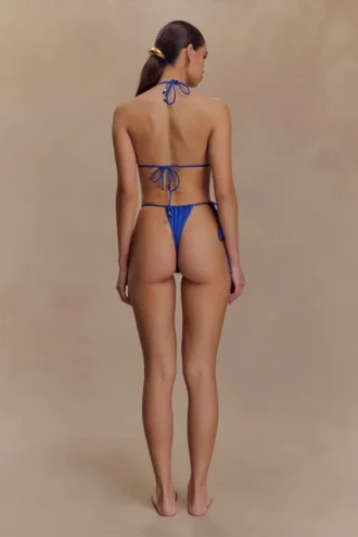 Marquise Bikini Bottom – Cobalt