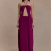 Martiena Knit Maxi Skirt – Plum Martiena Knit Maxi Skirt – Plum