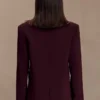 Mateo Oversized Blazer – Mahogany