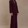 Mateo Oversized Blazer – Mahogany