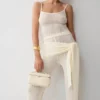 Mattais Boucle Knit Pants – Ivory