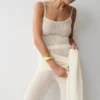 Mattais Boucle Knit Pants – Ivory