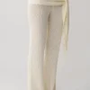 Mattais Boucle Knit Pants – Ivory