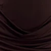 Mattea Slinky And Mesh Mini Dress With Scarf – Dark Chocolate Mattea Slinky And Mesh Mini Dress With Scarf – Dark Chocolate