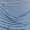 Mattea Slinky And Mesh Mini Dress With Scarf – Powder Blue Mattea Slinky And Mesh Mini Dress With Scarf – Powder Blue