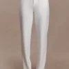 Maude Crepe Straight Leg Pants – Ivory Maude Crepe Straight Leg Pants – Ivory