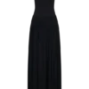 Maureen Cotton Shirring Maxi Dress – Black Maureen Cotton Shirring Maxi Dress – Black