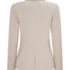 Max Cinched Waist Blazer – Ivory Stone Max Cinched Waist Blazer – Ivory Stone
