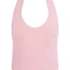 Meadow Corset Halter Top – Candy Pink