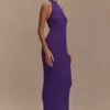 Melodie Halter Knit Maxi Dress – Purple Melodie Halter Knit Maxi Dress – Purple