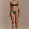 Memphis Beaded Bikini Top – Green Memphis Beaded Bikini Top – Green