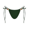 Memphis Beaded Bikini Bottom – Green Memphis Beaded Bikini Bottom – Green