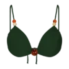 Memphis Beaded Bikini Top – Green Memphis Beaded Bikini Top – Green