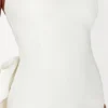 Meredith Strapless Bow Mini Dress – White Meredith Strapless Bow Mini Dress – White