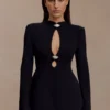Michelle Cut Out Mini Dress – Black Michelle Cut Out Mini Dress – Black