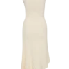 Milasandra Pleated Knit Dress – Ivory Milasandra Pleated Knit Dress – Ivory