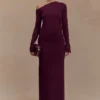 Miles Knit Maxi Skirt – Plum Miles Knit Maxi Skirt – Plum