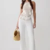 Miley Crochet Halter Top – Ivory Miley Crochet Halter Top – Ivory