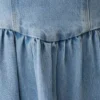 Miller Denim Halter Midi Dress – Classic Blue Miller Denim Halter Midi Dress – Classic Blue