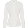 Millie Tie Back Cotton Shirt – White Millie Tie Back Cotton Shirt – White
