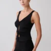 Millie Twist Sleeveless Top – Black Millie Twist Sleeveless Top – Black