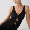 Millie Twist Sleeveless Top – Black Millie Twist Sleeveless Top – Black