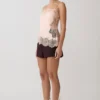Miriam Satin & Lace Camisole – Peach Miriam Satin & Lace Camisole – Peach