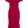 Molly Off Shoulder Knit Midi Dress – Raspberry Molly Off Shoulder Knit Midi Dress – Raspberry