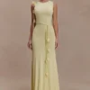 Monay Tulip Maxi Dress – Lemon Monay Tulip Maxi Dress – Lemon