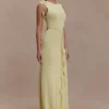 Monay Tulip Maxi Dress – Lemon Monay Tulip Maxi Dress – Lemon